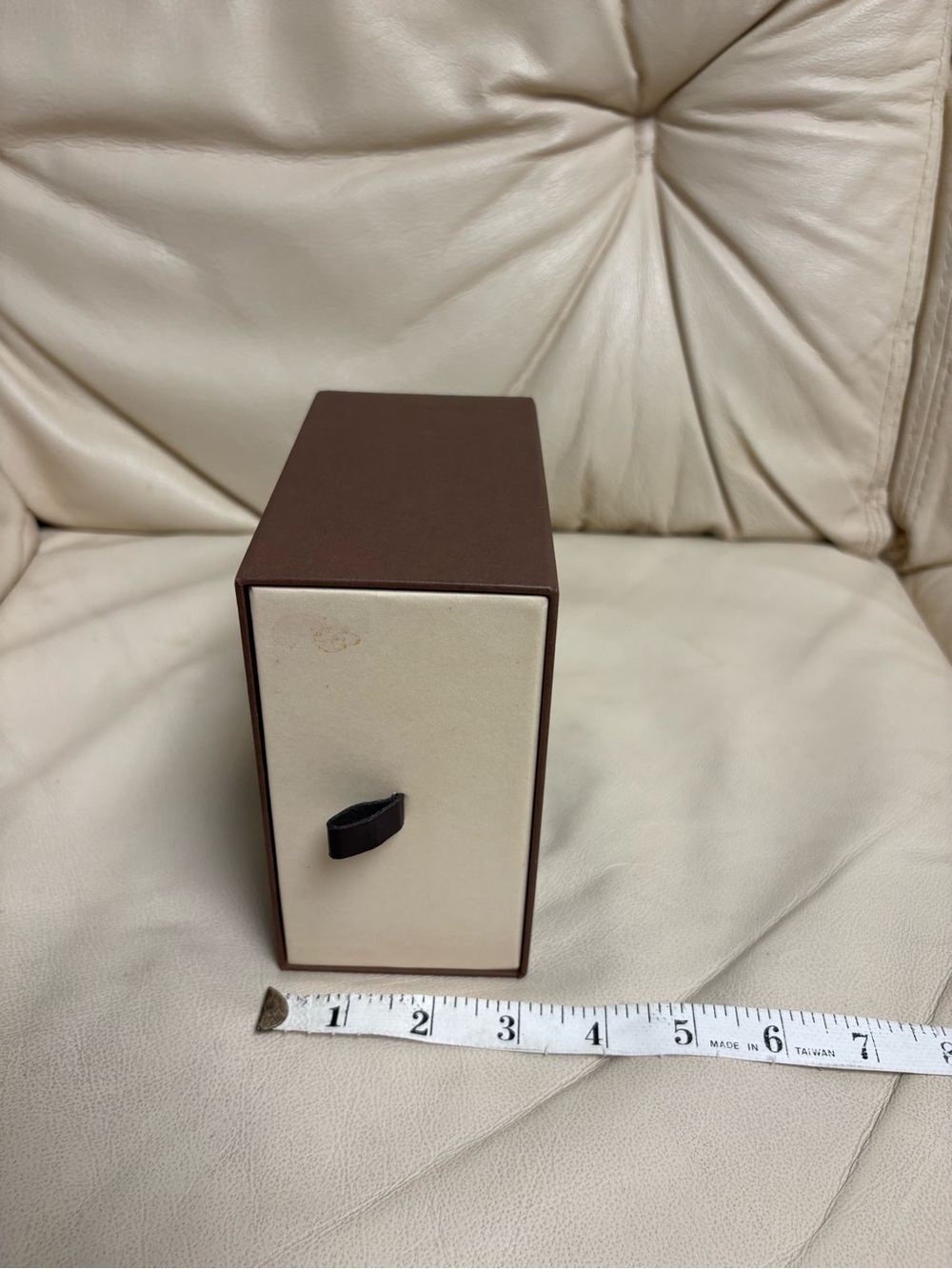 EMPTY LOUIS VUITTON Brown Pull Out Gift Box Beige - Picture 3 of 12